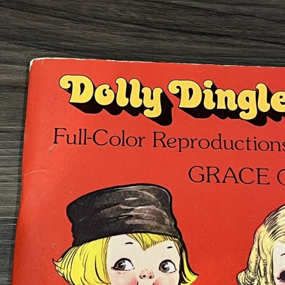 Vintage 1978 Dolly Dingle Paper Doll Book Around The World Grace G Drayton Uncut - Picture 3 of 16